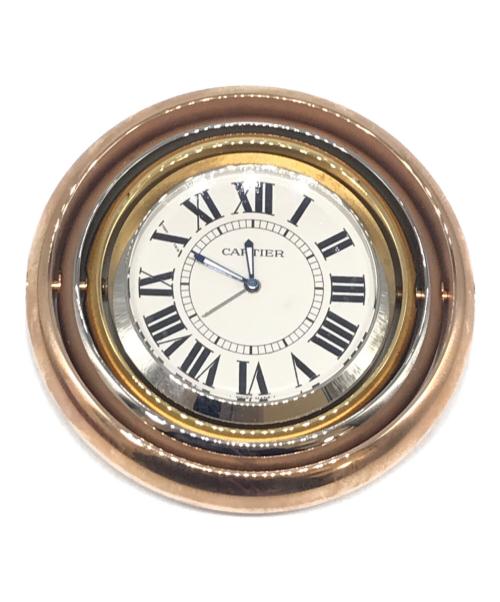 Cartier（カルティエ）Cartier (カルティエ) トリニティトラベルクロック置時計 サイズ:下記参照の古着・服飾アイテム