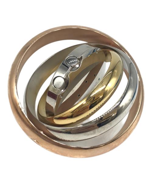 Cartier（カルティエ）Cartier (カルティエ) トリニティトラベルクロック置時計 サイズ:下記参照の古着・服飾アイテム