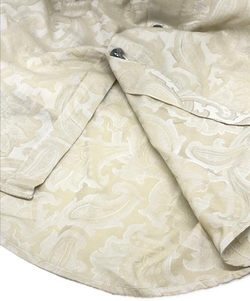 ETRO（エトロ）ETRO (エトロ) ペイズリー柄シャツ ベージュ サイズ:44の古着・服飾アイテム