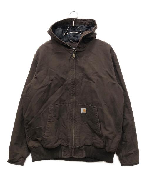 CarHartt（カーハート）CarHartt (カーハート) WASHED DUCK INSULATED ACTIVE JACKET ブラウン サイズ:XLの古着・服飾アイテム