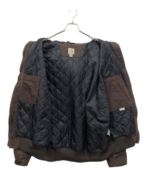 CarHartt（カーハート）CarHartt (カーハート) WASHED DUCK INSULATED ACTIVE JACKET ブラウン サイズ:XLの古着・服飾アイテム