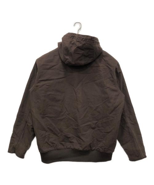 CarHartt（カーハート）CarHartt (カーハート) WASHED DUCK INSULATED ACTIVE JACKET ブラウン サイズ:XLの古着・服飾アイテム