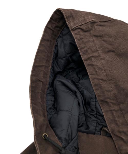 CarHartt（カーハート）CarHartt (カーハート) WASHED DUCK INSULATED ACTIVE JACKET ブラウン サイズ:XLの古着・服飾アイテム