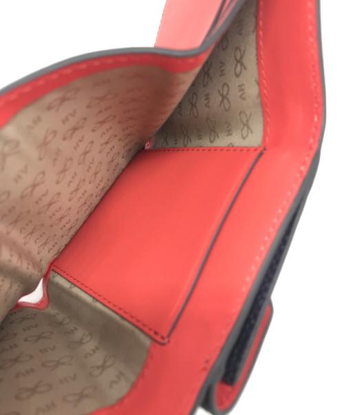 ANYA HINDMARCH（アニヤ・ハインドマーチ）ANYA HINDMARCH (アニヤハインドマーチ) 3つ折り財布 ネイビー サイズ:下記参照の古着・服飾アイテム