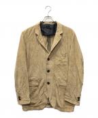 EMMETIエンメティ）の古着「スウェードテーラードジャケット」｜ベージュ