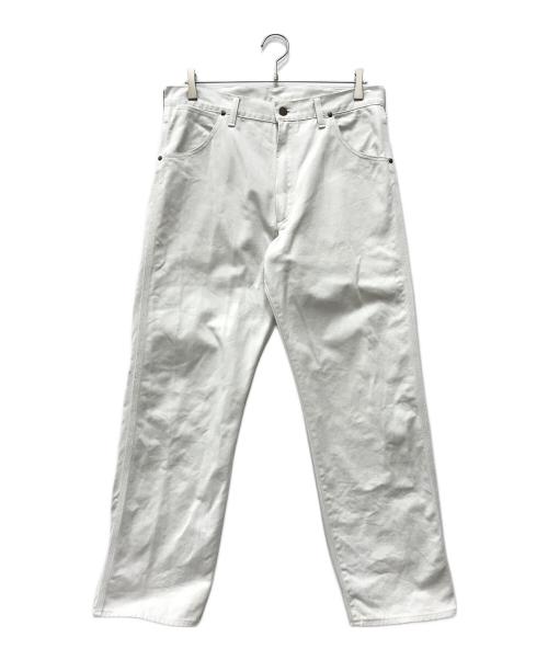 kenneth field（ケネスフィールド）KENNETH FIELD (ケネスフィールド) デニムパンツ ホワイト サイズ:Mの古着・服飾アイテム