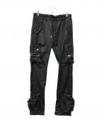 MLVINCEメルヴィンス）の古着「TYPE-4 SLIM STRETCH WAX CARGO PANTS」｜ブラック