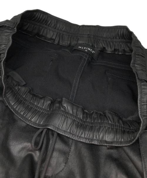 MLVINCE（メルヴィンス）mlvince (メルヴィンス) TYPE-4 SLIM STRETCH WAX CARGO PANTS ブラック サイズ:34の古着・服飾アイテム