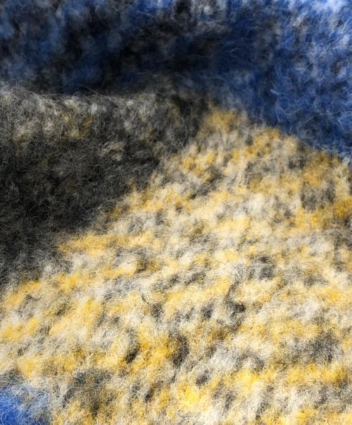 MARNI（マルニ）MARNI (マルニ) 大判アルパカマフラー ネイビー サイズ:下記参照の古着・服飾アイテム