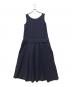 Y's（ワイズ）の古着「ノースリーブワンピース」｜ネイビー