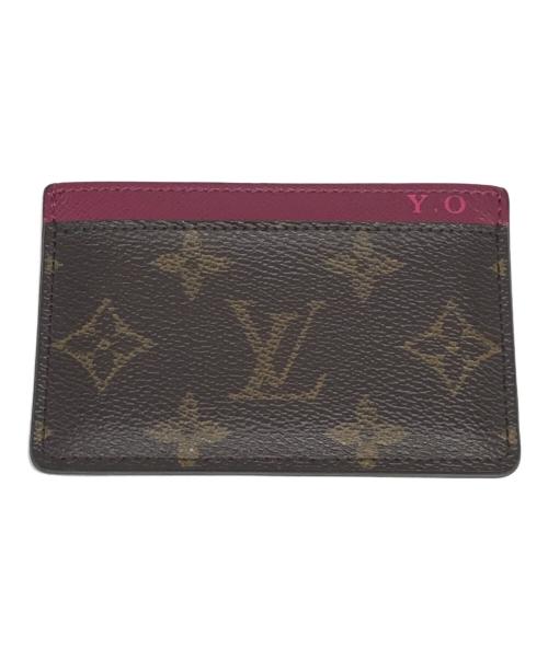 LOUIS VUITTON（ルイ ヴィトン）LOUIS VUITTON (ルイ ヴィトン) ポルト カルト・サーンプル ブラウン サイズ:下記参照の古着・服飾アイテム