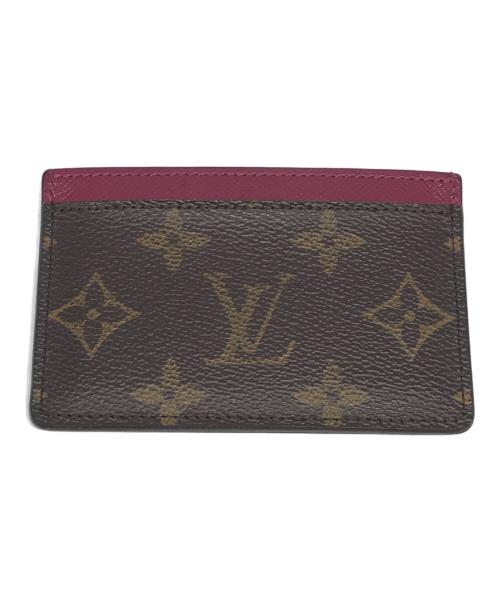LOUIS VUITTON（ルイ ヴィトン）LOUIS VUITTON (ルイ ヴィトン) ポルト カルト・サーンプル ブラウン サイズ:下記参照の古着・服飾アイテム
