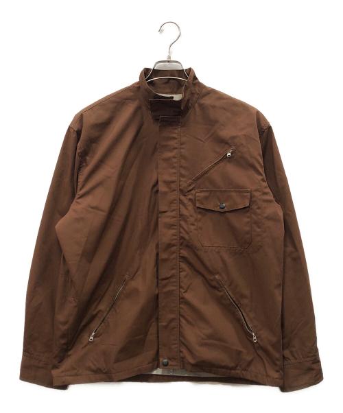 stussy（ステューシー）stussy (ステューシー) ナイロンジャケット ブラウン サイズ:Lの古着・服飾アイテム