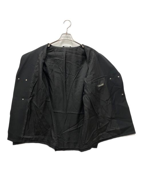 NULABEL CM1Y0K42（ニューレーベル）NULABEL CM1Y0K42 (ニューレーベル) WORK BLAZER ジャケット ブラック サイズ:Lの古着・服飾アイテム