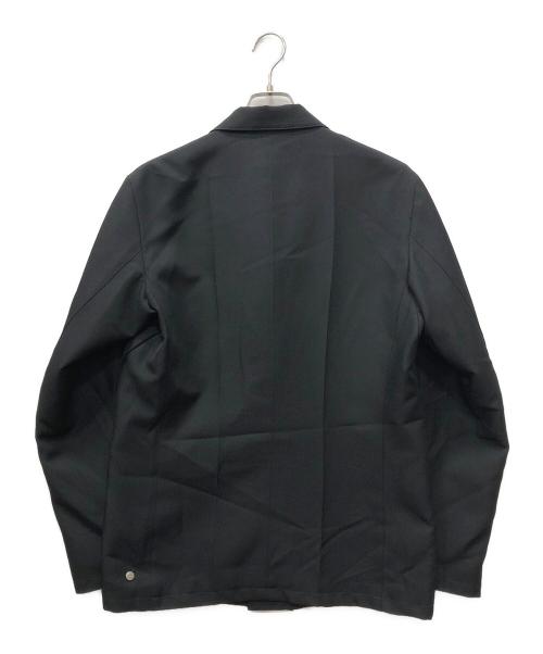 NULABEL CM1Y0K42（ニューレーベル）NULABEL CM1Y0K42 (ニューレーベル) WORK BLAZER ジャケット ブラック サイズ:Lの古着・服飾アイテム