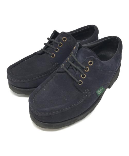 PARABOOT（パラブーツ）PARABOOT (パラブーツ) THIERSモカシンシューズ ネイビー サイズ:5の古着・服飾アイテム