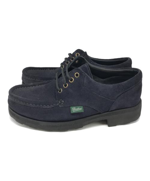 PARABOOT（パラブーツ）PARABOOT (パラブーツ) THIERSモカシンシューズ ネイビー サイズ:5の古着・服飾アイテム
