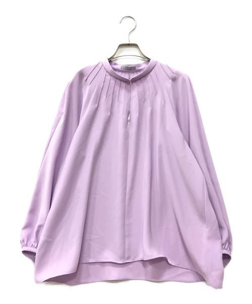 theory luxe（セオリーリュクス）theory luxe (セオリーリュクス) Marvine Camila Blouse パープル サイズ:40の古着・服飾アイテム