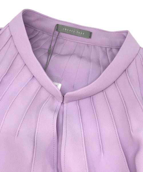 theory luxe（セオリーリュクス）theory luxe (セオリーリュクス) Marvine Camila Blouse パープル サイズ:40の古着・服飾アイテム