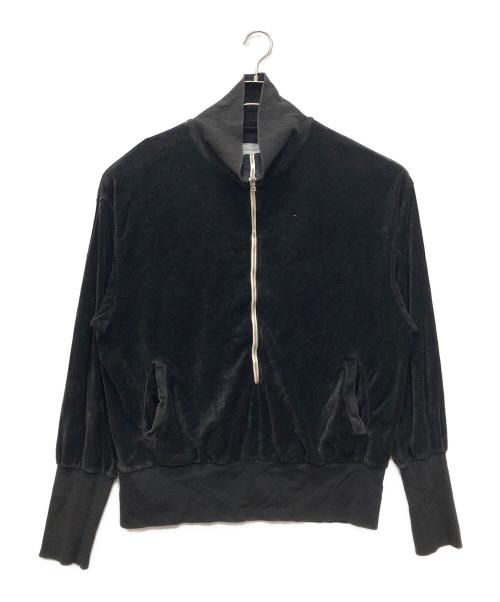 barbell object（バーベルオブジェクト）barbell object (バーベルオブジェクト) ベロアジャケット ブラック サイズ:Fの古着・服飾アイテム