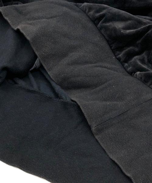 barbell object（バーベルオブジェクト）barbell object (バーベルオブジェクト) ベロアジャケット ブラック サイズ:Fの古着・服飾アイテム