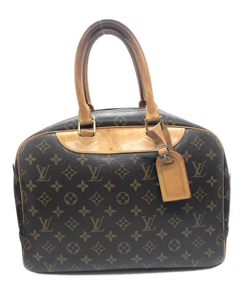 LOUIS VUITTON（ルイ ヴィトン）LOUIS VUITTON (ルイ ヴィトン) ドーヴィル(ボーリングヴァニティ) モノグラム ハンドバッグ ブラウンの古着・服飾アイテム