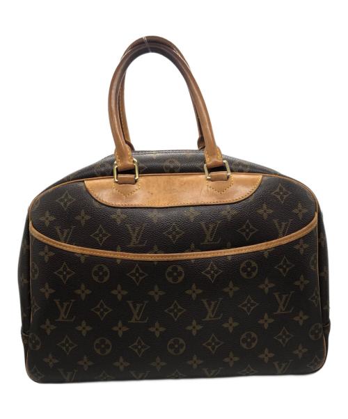LOUIS VUITTON（ルイ ヴィトン）LOUIS VUITTON (ルイ ヴィトン) ドーヴィル(ボーリングヴァニティ) モノグラム ハンドバッグ ブラウンの古着・服飾アイテム