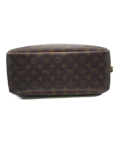 LOUIS VUITTON（ルイ ヴィトン）LOUIS VUITTON (ルイ ヴィトン) ドーヴィル(ボーリングヴァニティ) モノグラム ハンドバッグ ブラウンの古着・服飾アイテム
