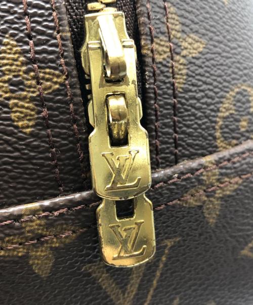 LOUIS VUITTON（ルイ ヴィトン）LOUIS VUITTON (ルイ ヴィトン) ドーヴィル(ボーリングヴァニティ) モノグラム ハンドバッグ ブラウンの古着・服飾アイテム