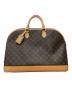 LOUIS VUITTON（ルイ ヴィトン）の古着「アルマ ヴォワヤージュ モノグラム ハンドバッグ」｜ブラウン
