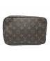 LOUIS VUITTON（ルイ ヴィトン）の古着「コストゥルース・トワレット23メポーチ」｜ブラウン