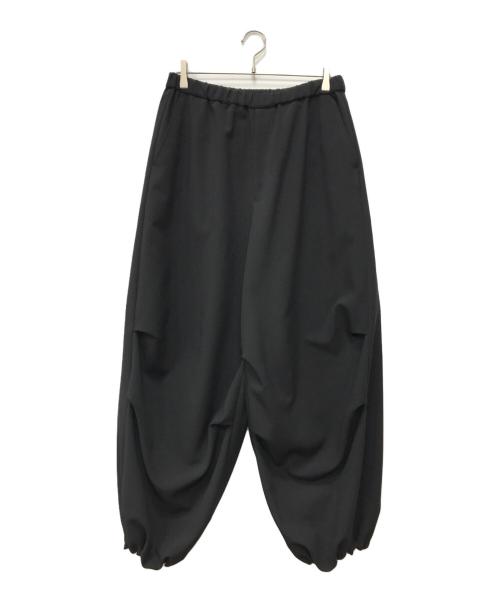 LAD MUSICIAN（ラッドミュージシャン）LAD MUSICIAN (ラッドミュージシャン) POLYESTER TROPICAL OVER PANTS ブラック サイズ:46の古着・服飾アイテム