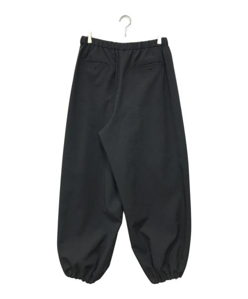 LAD MUSICIAN（ラッドミュージシャン）LAD MUSICIAN (ラッドミュージシャン) POLYESTER TROPICAL OVER PANTS ブラック サイズ:46の古着・服飾アイテム