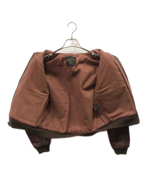 B-McCOY’S（ビーマッコイズ）B-McCOY’S (ビーマッコイズ) TYPE-A2フライトジャケット ブラウン サイズ:36の古着・服飾アイテム