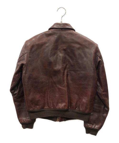 B-McCOY’S（ビーマッコイズ）B-McCOY’S (ビーマッコイズ) TYPE-A2フライトジャケット ブラウン サイズ:36の古着・服飾アイテム