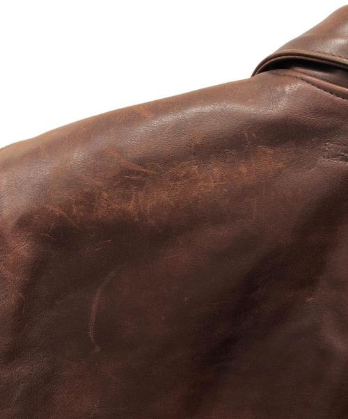 B-McCOY’S（ビーマッコイズ）B-McCOY’S (ビーマッコイズ) TYPE-A2フライトジャケット ブラウン サイズ:36の古着・服飾アイテム
