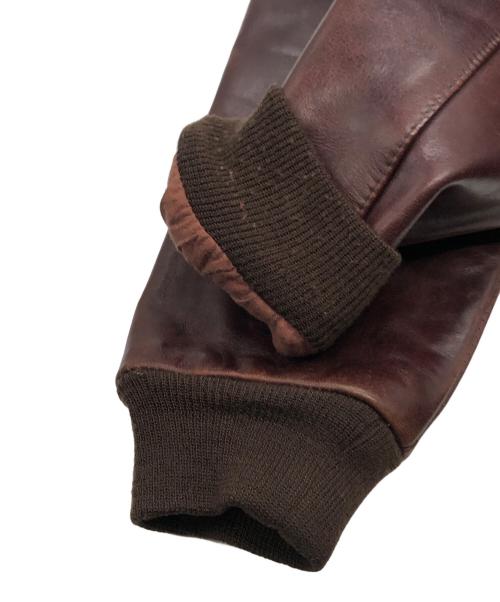 B-McCOY’S（ビーマッコイズ）B-McCOY’S (ビーマッコイズ) TYPE-A2フライトジャケット ブラウン サイズ:36の古着・服飾アイテム