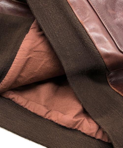 B-McCOY’S（ビーマッコイズ）B-McCOY’S (ビーマッコイズ) TYPE-A2フライトジャケット ブラウン サイズ:36の古着・服飾アイテム