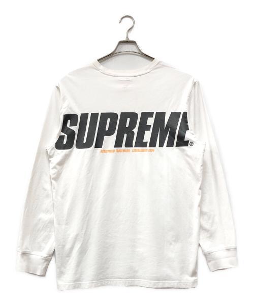 SUPREME（シュプリーム）Supreme (シュプリーム) TRADEMARK L/S Tee ホワイト サイズ:Lの古着・服飾アイテム