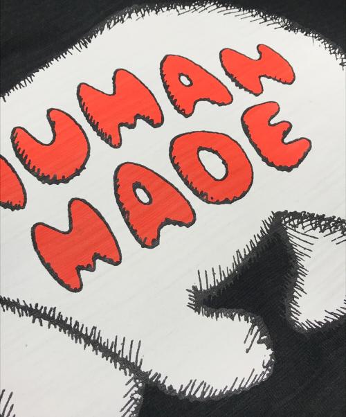 HUMAN MADE（ヒューマンメイド）HUMAN MADE (ヒューマンメイド) KAWS (カウズ) BEARプリントTシャツ ブラック サイズ:XLの古着・服飾アイテム