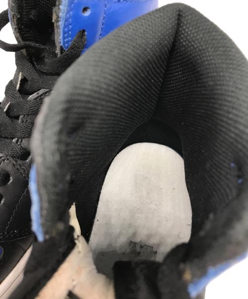 NIKE（ナイキ）NIKE (ナイキ) JORDAN 1 RETRO HIGH OG ROYAL ブルー×ブラック サイズ:27.5cmの古着・服飾アイテム