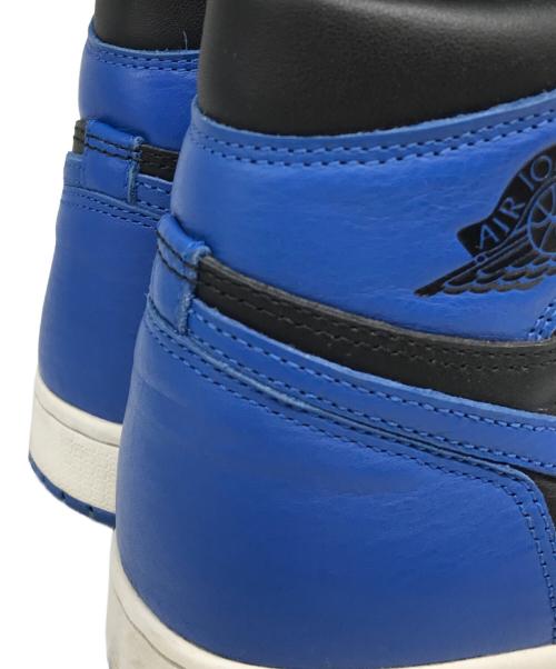 NIKE（ナイキ）NIKE (ナイキ) JORDAN 1 RETRO HIGH OG ROYAL ブルー×ブラック サイズ:27.5cmの古着・服飾アイテム