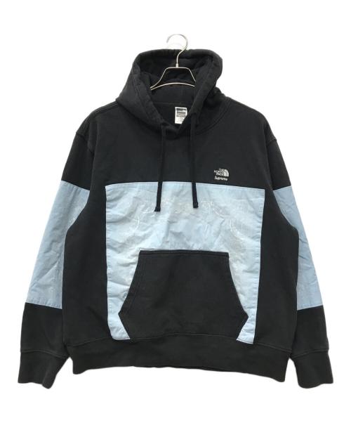 SUPREME（シュプリーム）Supreme (シュプリーム) THE NORTH FACE (ザ ノース フェイス) Bandana Hooded Sweatshirt ブラック サイズ:ASIA：XLの古着・服飾アイテム