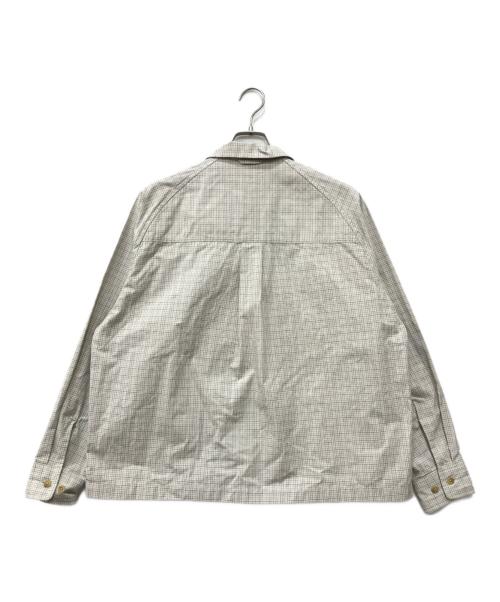 PWA（プア）PWA (プア) DRY ZIP-UP SWING SHIRT ベージュ サイズ:Sの古着・服飾アイテム