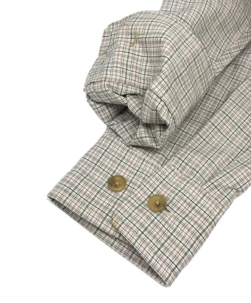 PWA（プア）PWA (プア) DRY ZIP-UP SWING SHIRT ベージュ サイズ:Sの古着・服飾アイテム