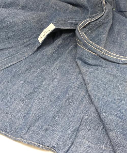 BIG YANK（ビッグヤンク）BIG YANK (ビッグヤンク) ANATOMICA (アナトミカ) 長袖シャンブレーワークシャツ ブルー サイズ:15 1/2の古着・服飾アイテム