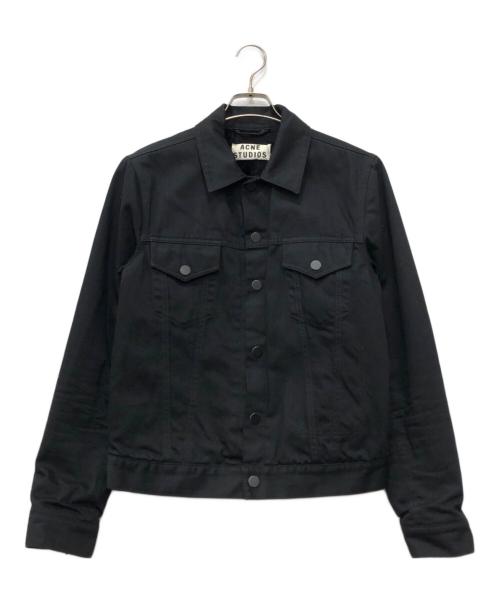 Acne studios（アクネ ストゥディオス）ACNE STUDIOS (アクネ ストゥディオス) トラッカージャケット ブラック サイズ:48の古着・服飾アイテム