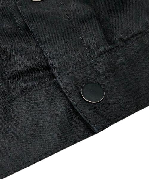 Acne studios（アクネ ストゥディオス）ACNE STUDIOS (アクネ ストゥディオス) トラッカージャケット ブラック サイズ:48の古着・服飾アイテム