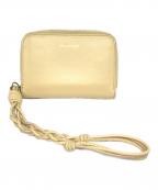 JIL SANDERジルサンダー）の古着「ZIP AROUND WALLET SM」｜イエロー