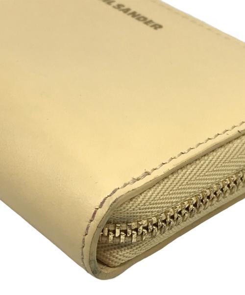 JIL SANDER（ジルサンダー）JIL SANDER (ジルサンダー) ZIP AROUND WALLET SM イエロー サイズ:下記参照の古着・服飾アイテム